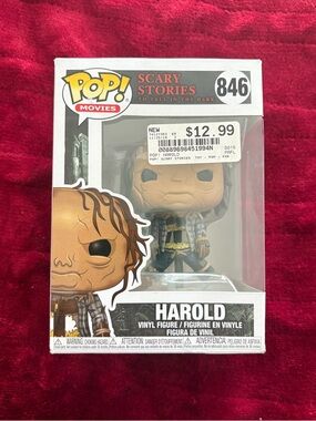 Funko Pop! Movies Harold Vinyl Figure - Scary Stories #846 (White/Black/Beige)